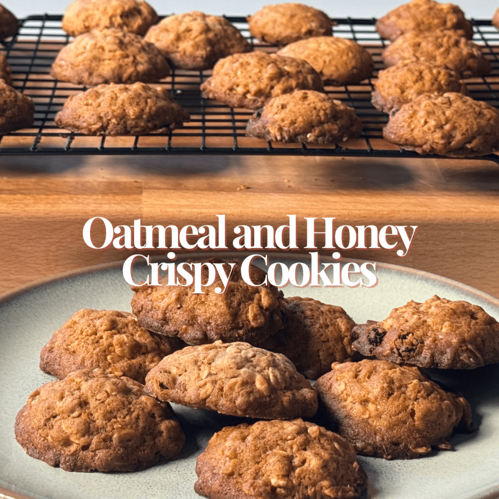 Oatmeal and Honey Crispy&nbsp;Cookies