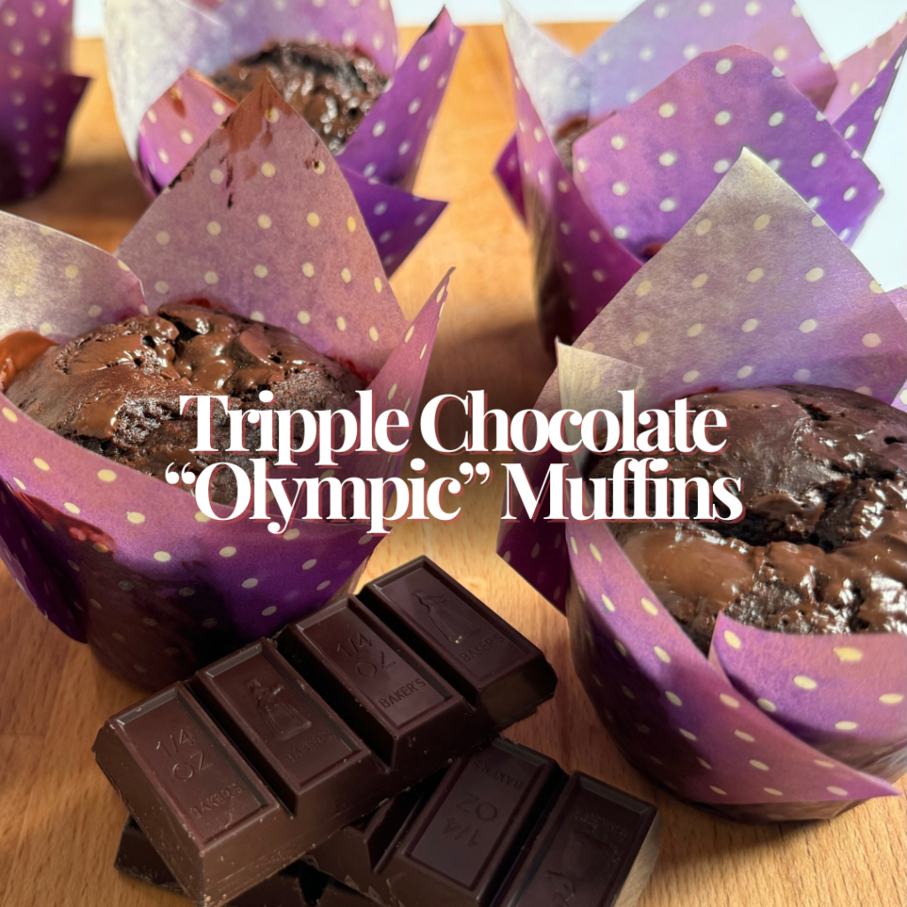 Tripple Chocolate “Olympic”&nbsp;Muffins