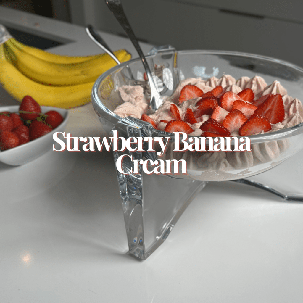 Strawberry Banana Cream